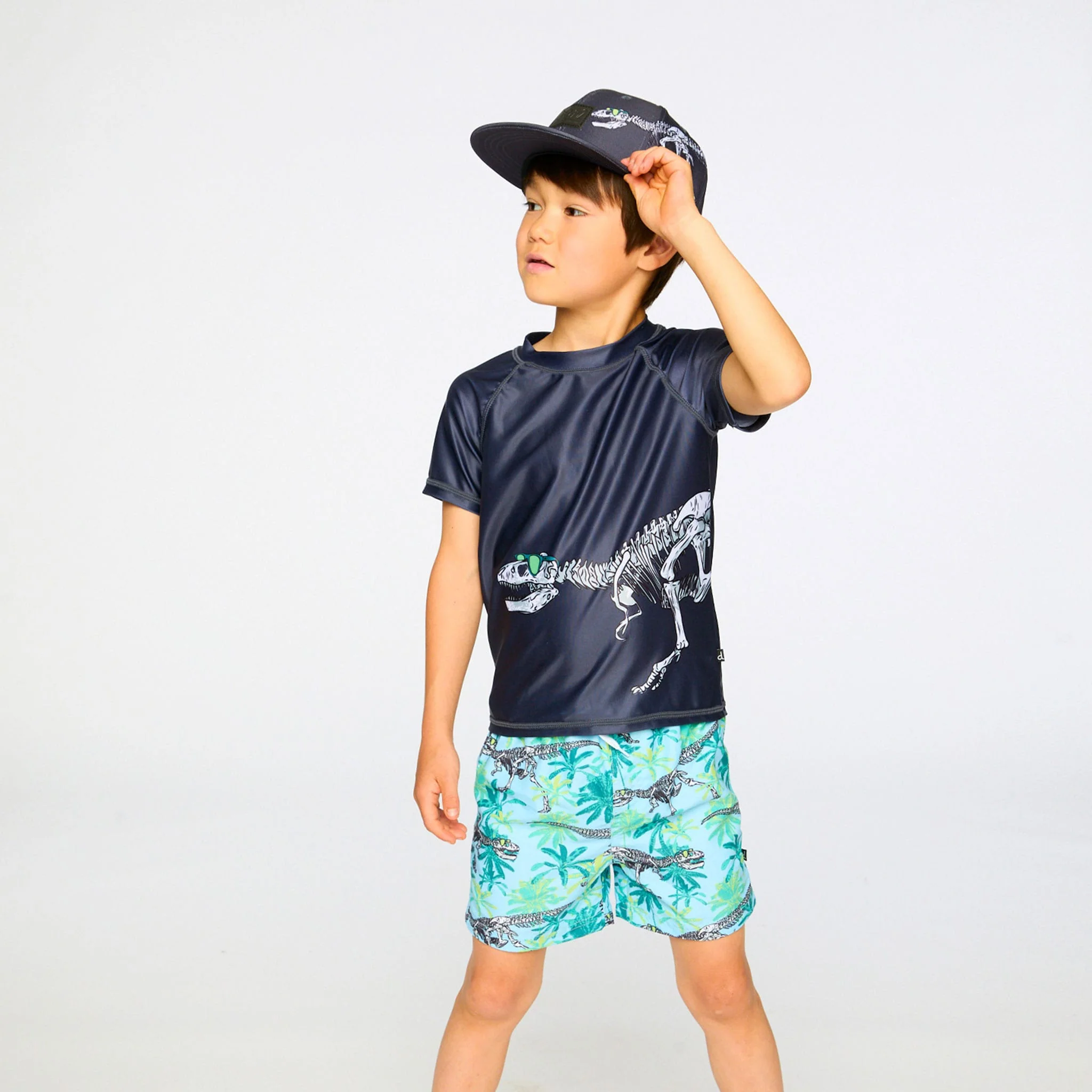 T-shirt Maillot Dino 2-6ans - Image 2