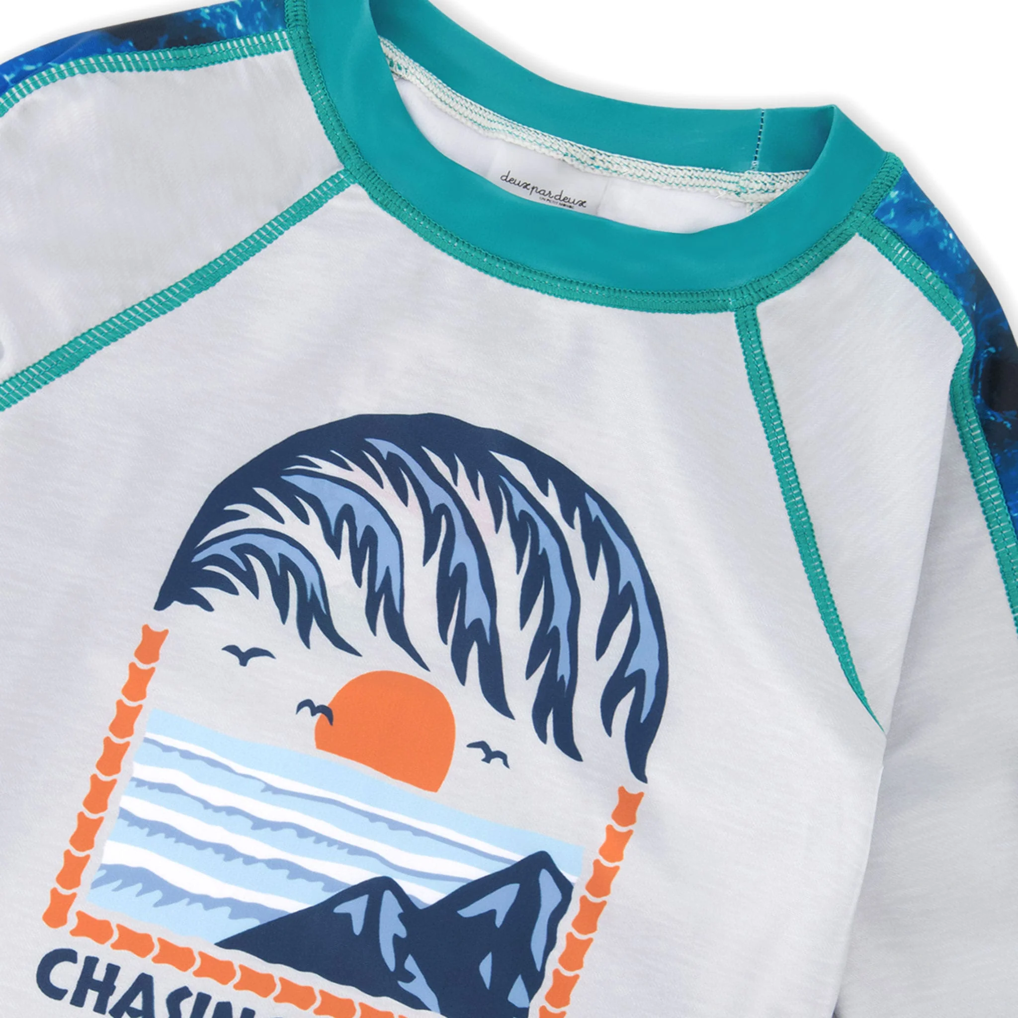 T-shirt Maillot Vagues 2-6ans - Image 6