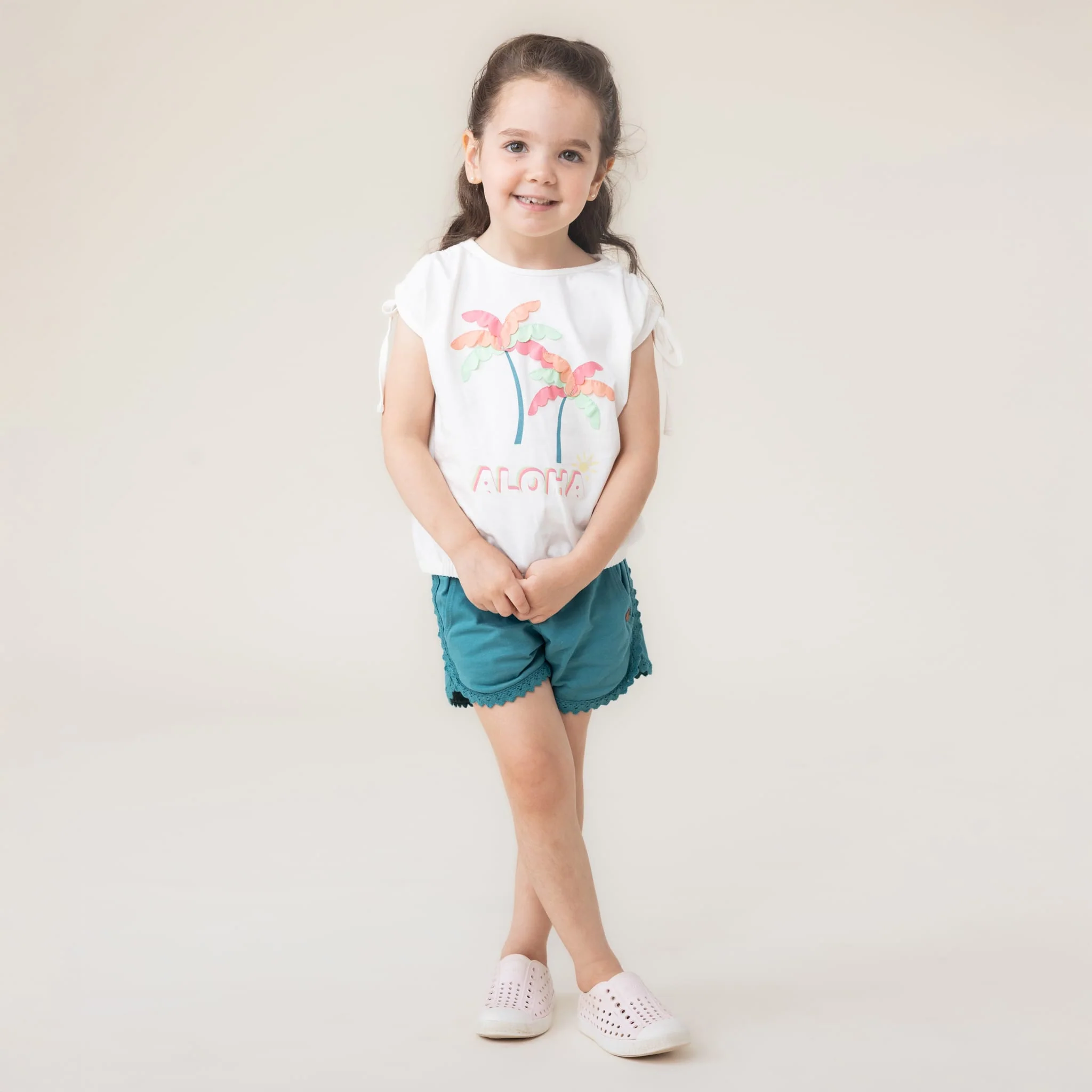 T-shirt Palmier Aloha 2-12ans - Image 2