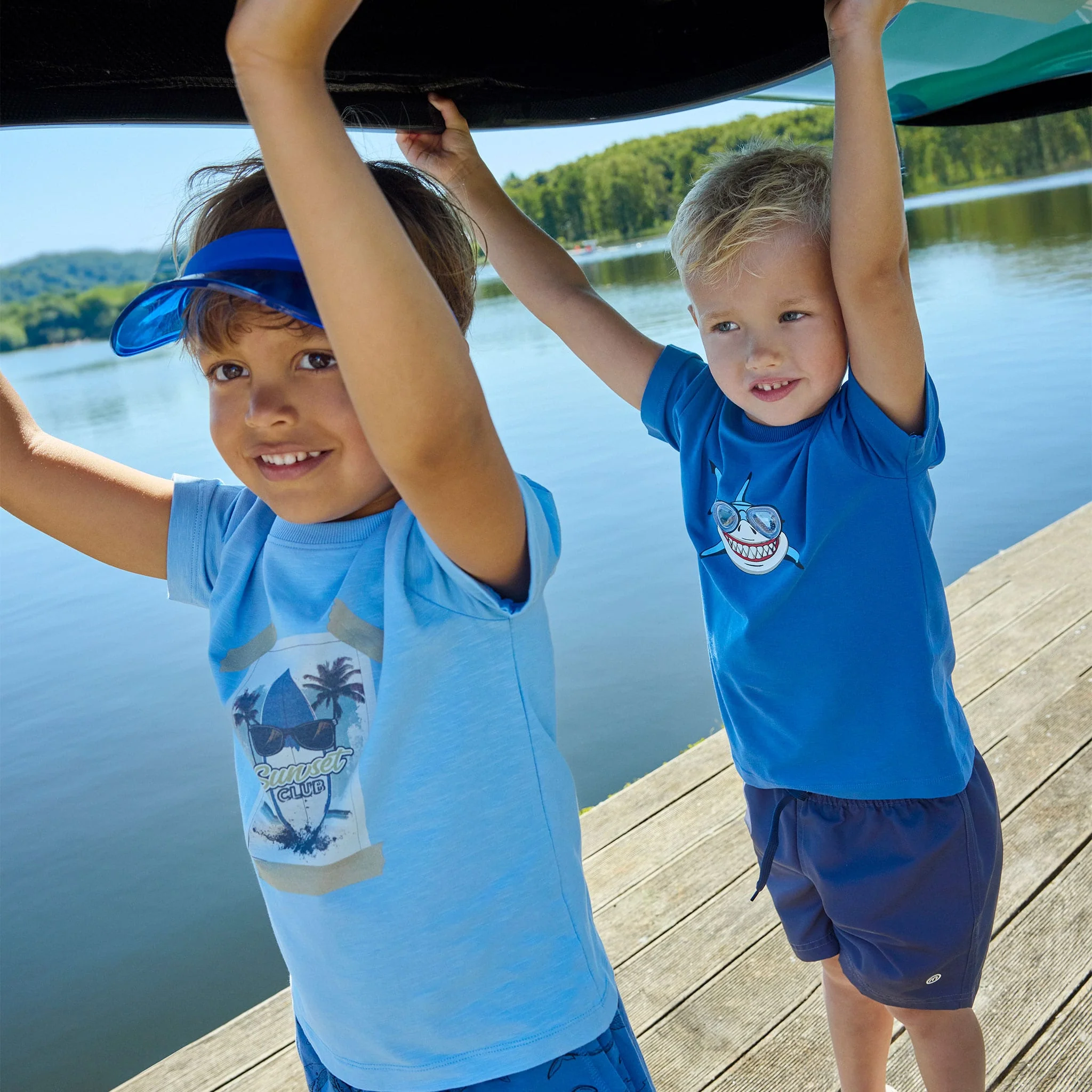 T-shirt Requin 3-8ans - Image 2