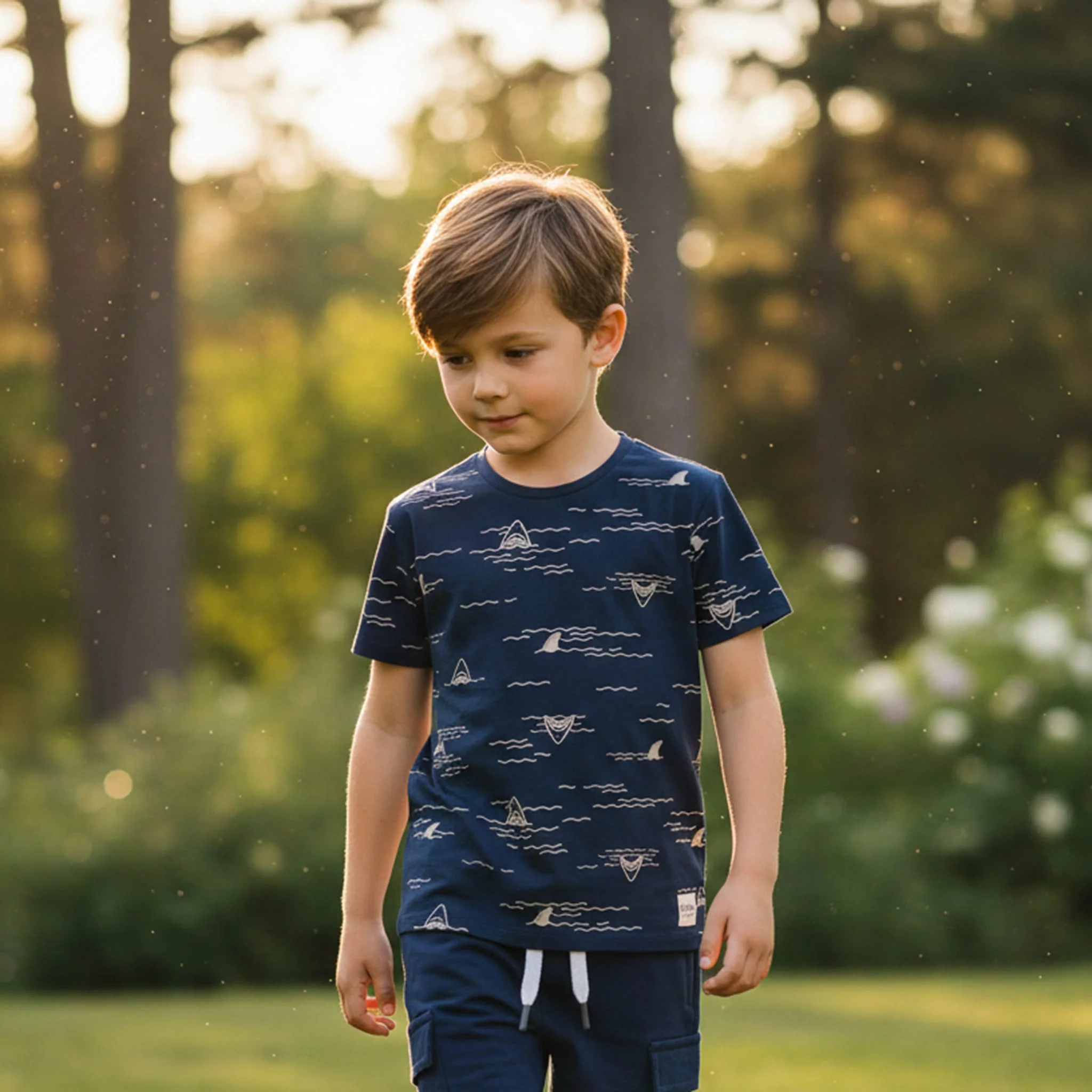 T-shirt Requins 2-8ans - Image 2