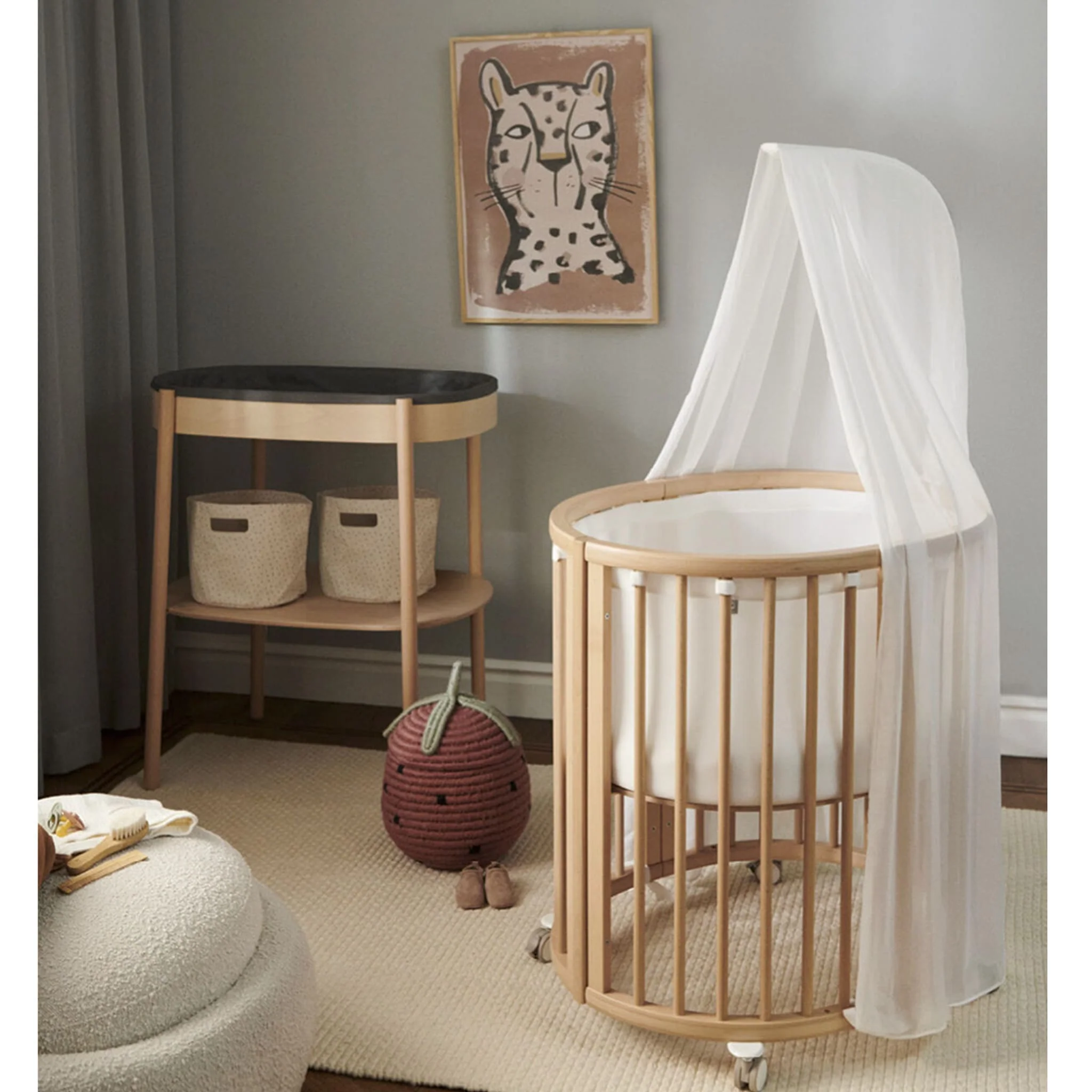 Table à Langer Stokke® Sleepi™ - Naturel - Image 4