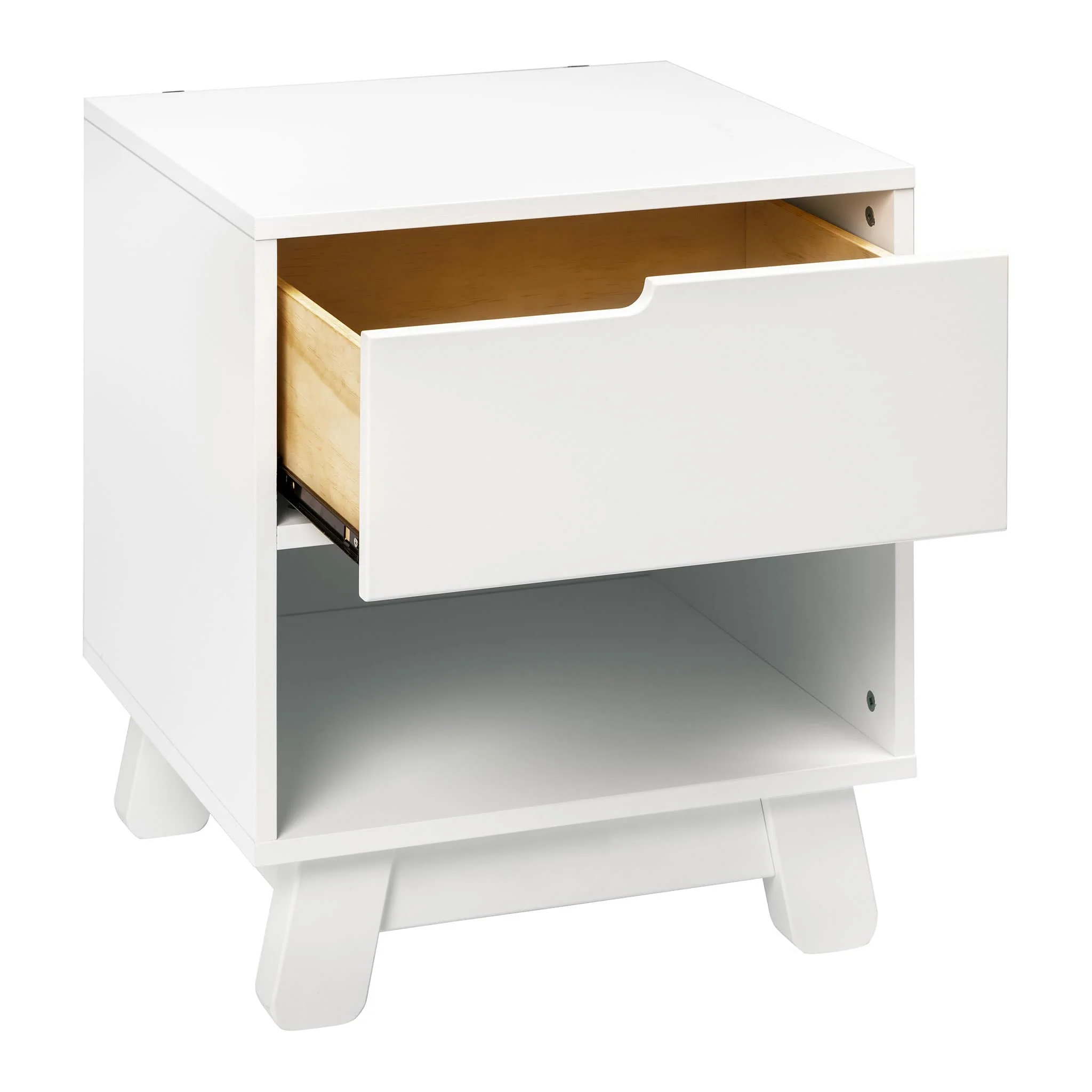 Table de Nuit Hudson avec port USB - Blanc - Image 3