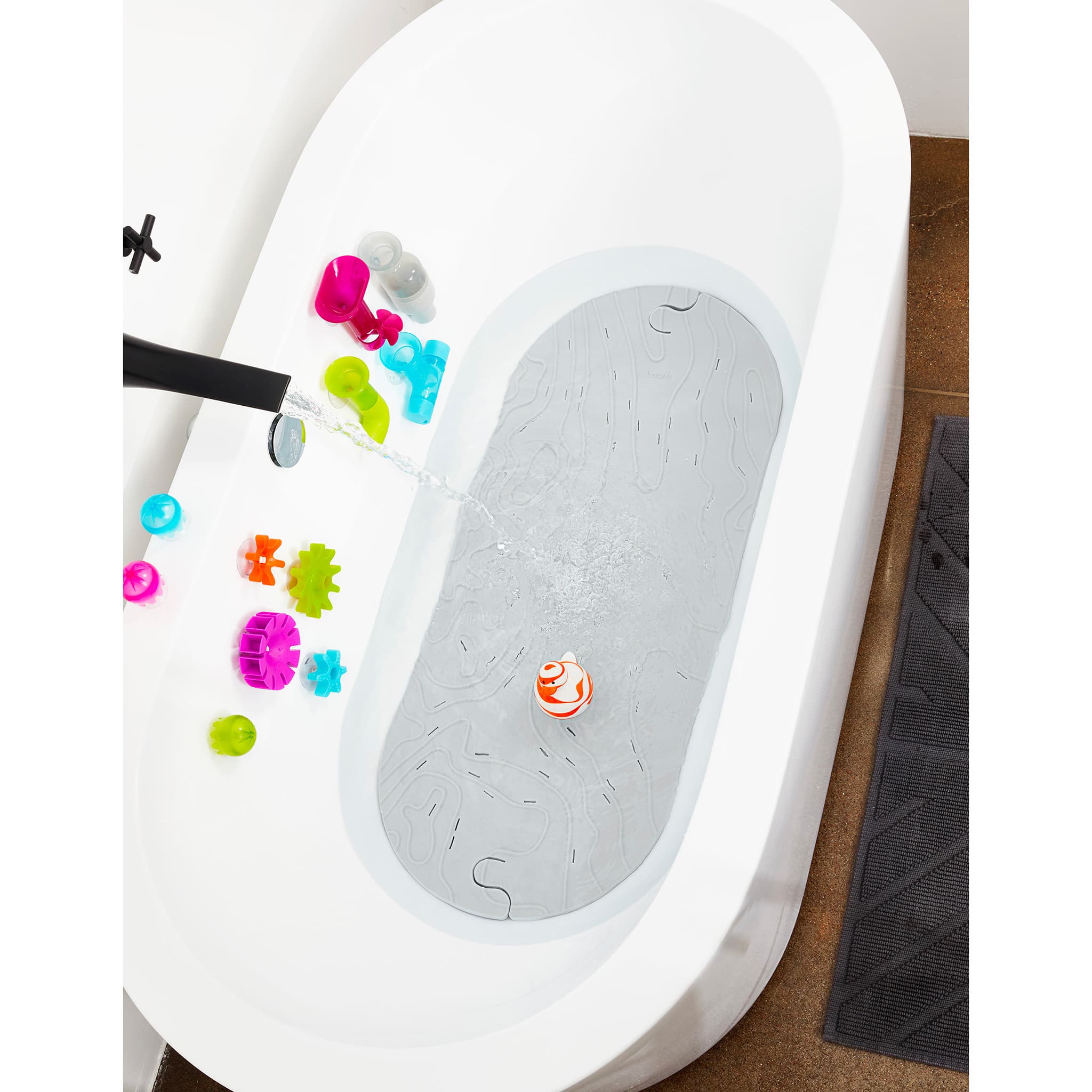 Tapis de Bain Griffle - Gris - Image 5