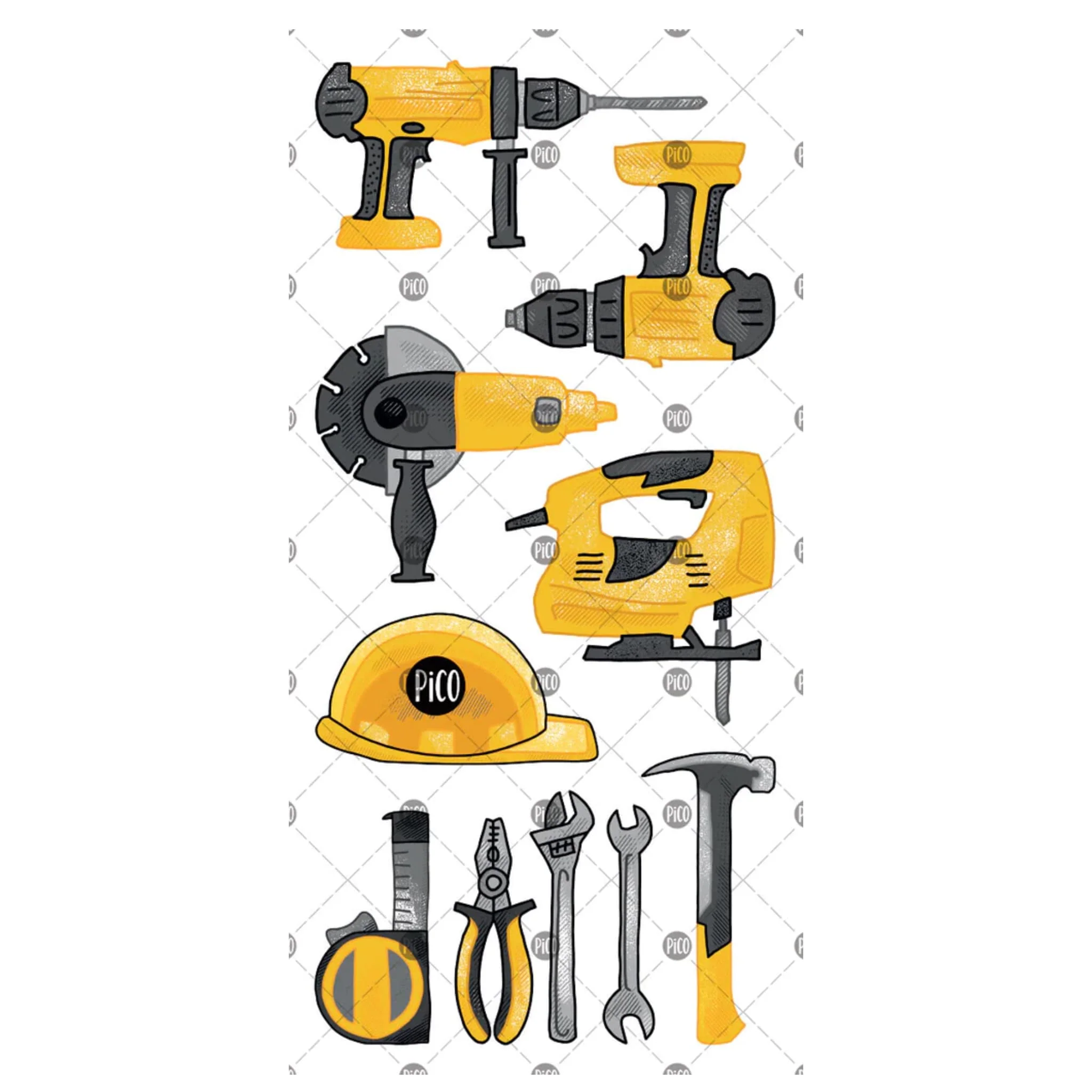 Tatouages Pico - Les Outils de Construction - Image 3