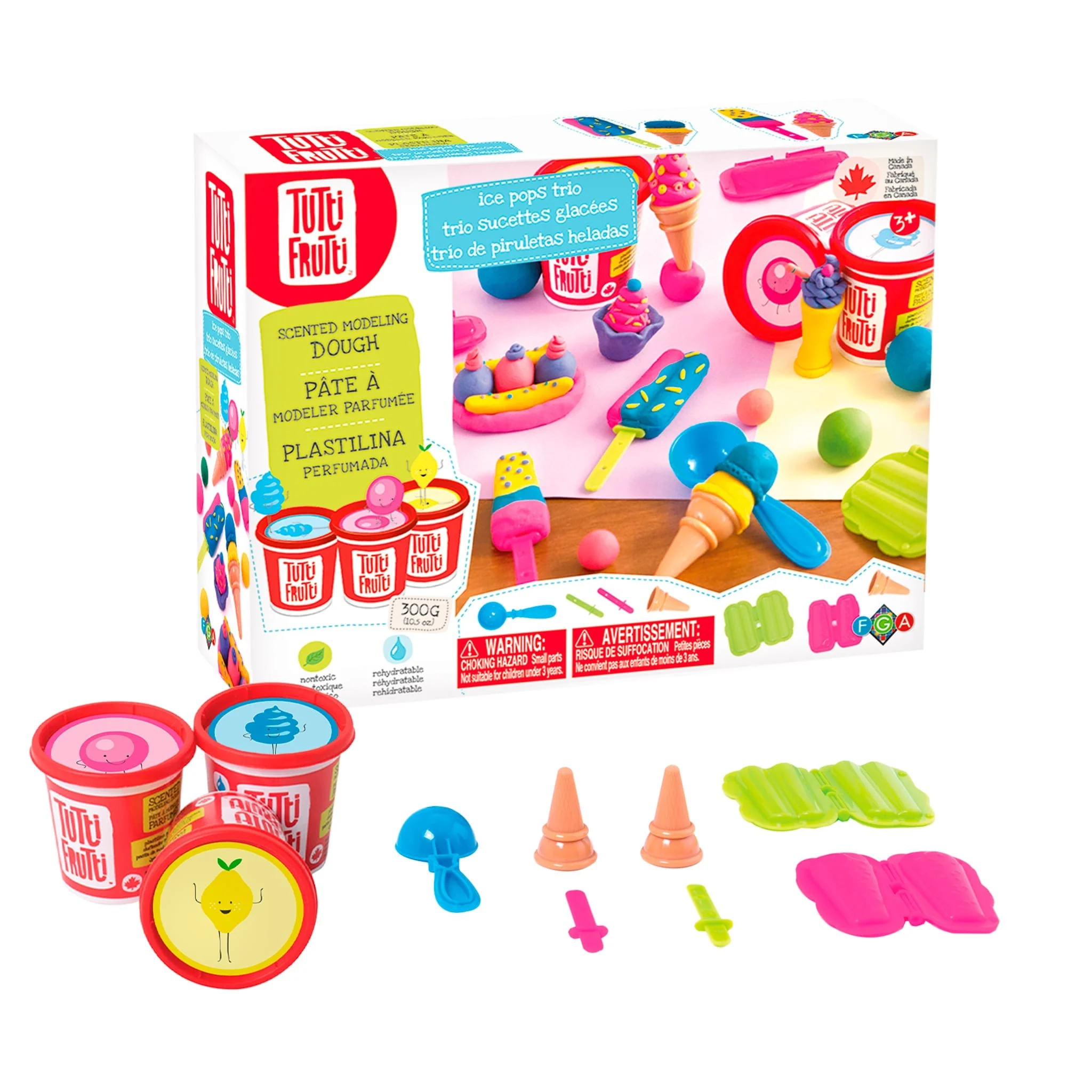 Trio Pâtes à Modeler - Sucettes Glacés