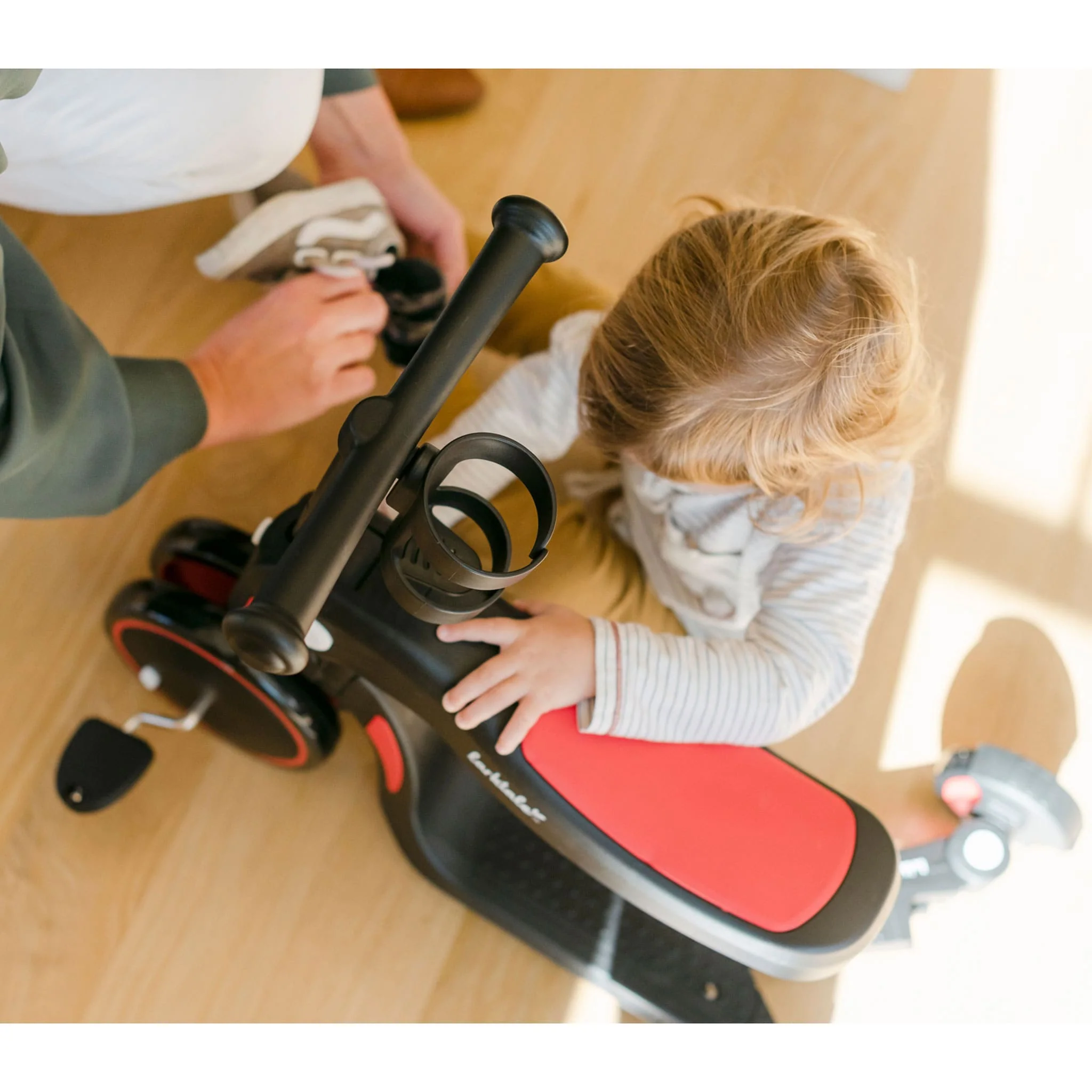 Trottinette 5 en 1 Scoobi™ - Rouge - Image 16
