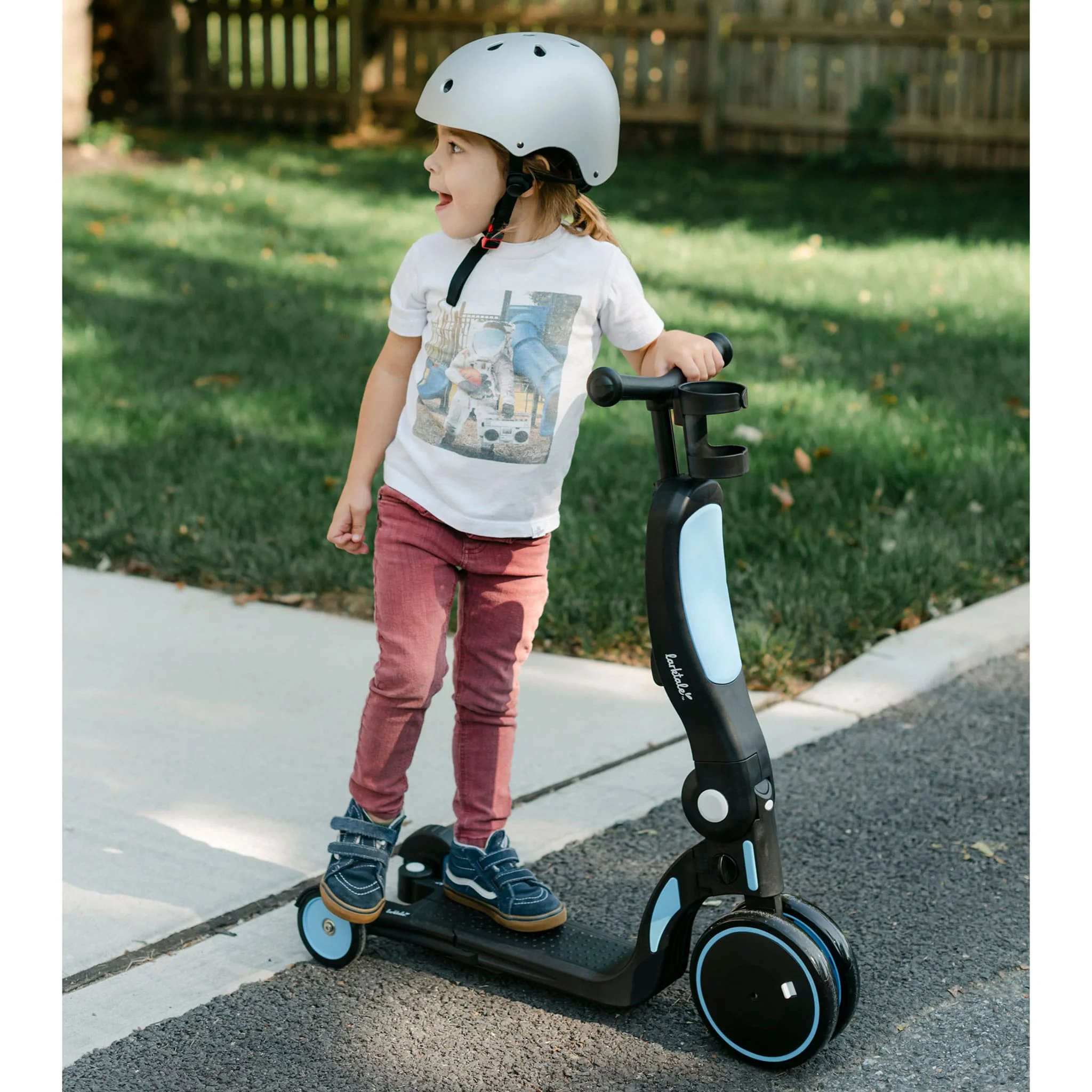 Trottinette 5 en 1 Scoobi™ - Rouge - Image 19