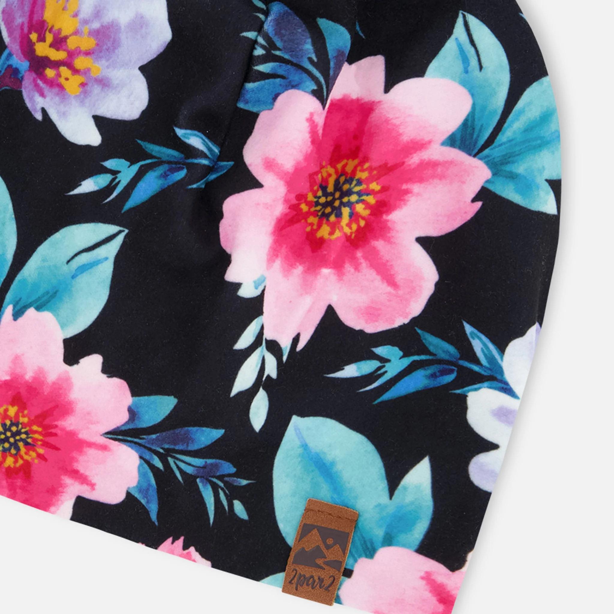 Tuque Fleurs 2-14ans - Image 4
