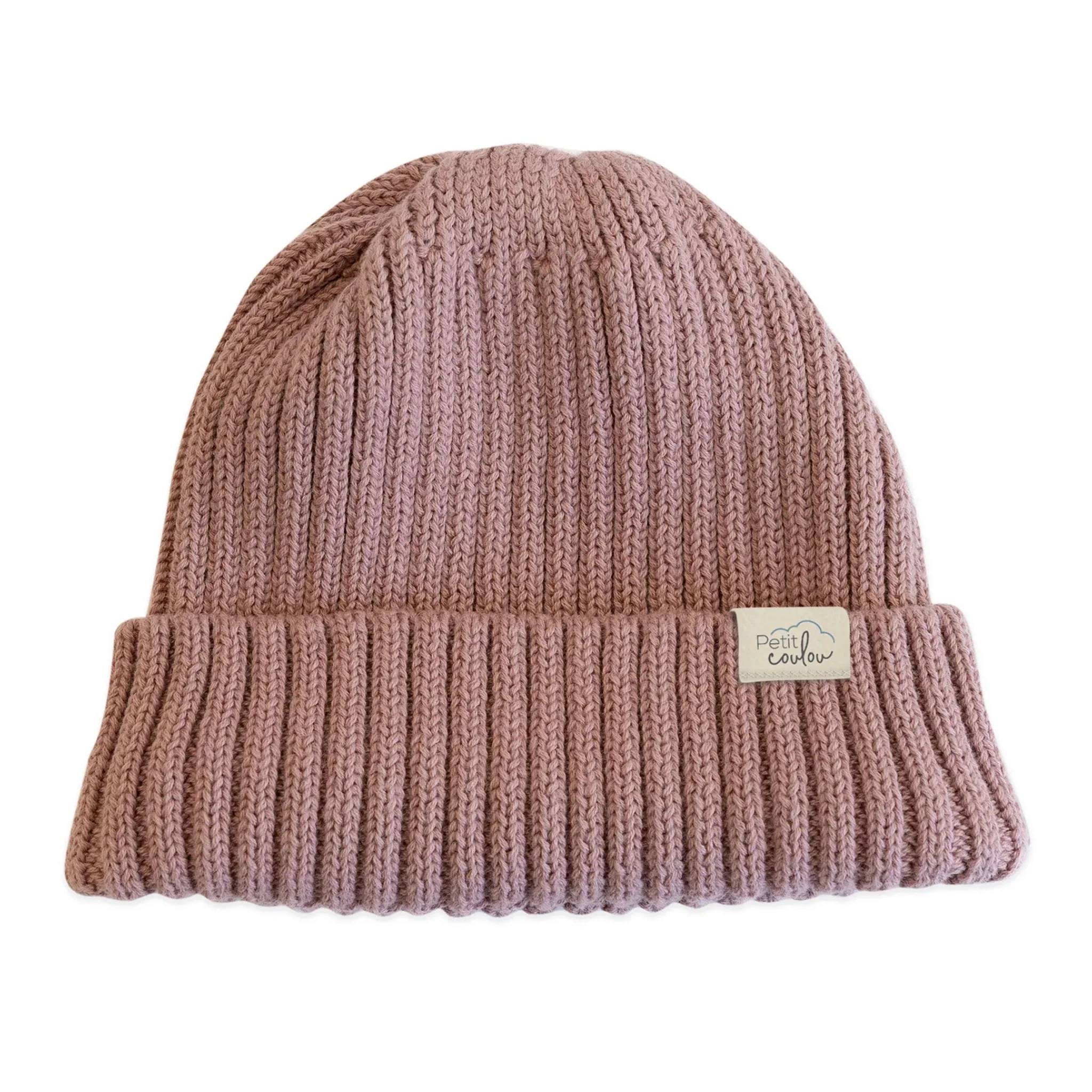 Tuque Tricot 0-6mois - Rose
