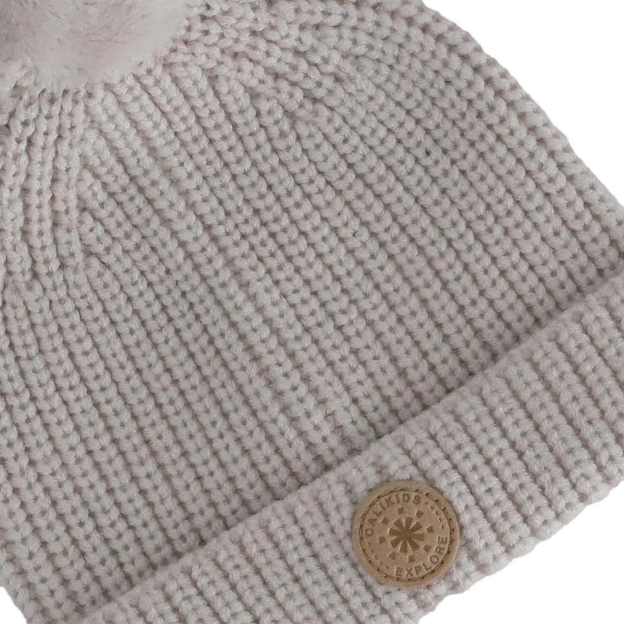 Tuque Tricot Pompon 0-9mois - Image 5