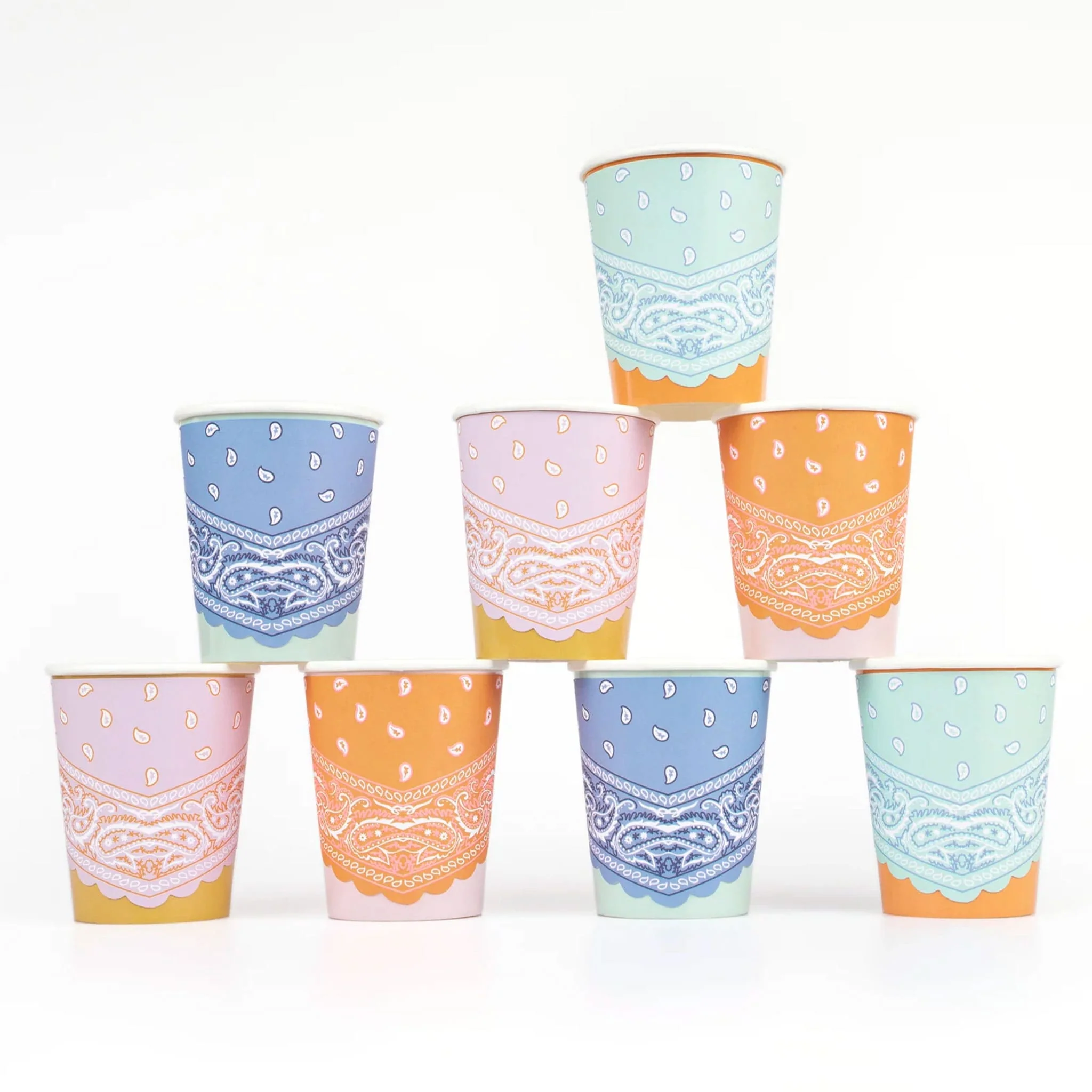 Verres de Carton (8) - Western